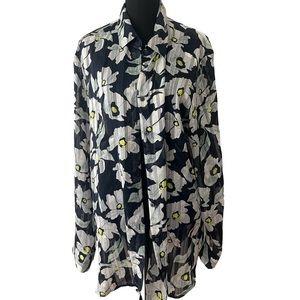 Banana Republic Floral Blouse, XL